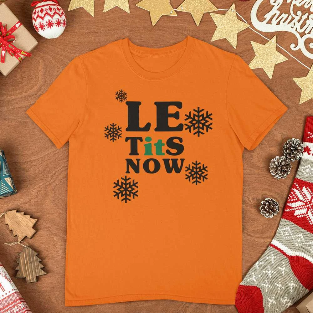 Marškinėliai "Let it snow"