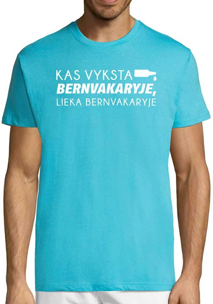 Marškinėliai "Lieka bernvakaryje"