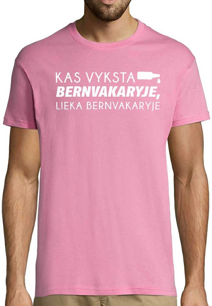Marškinėliai "Lieka bernvakaryje"