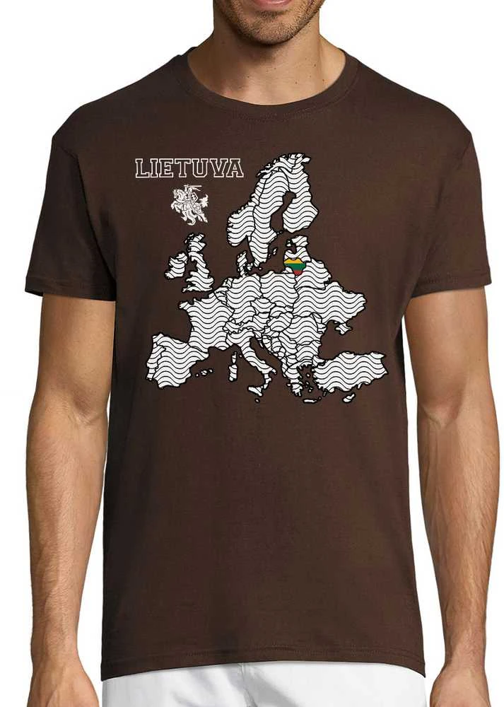 Marškinėliai "Lietuva Europos Širdyje"