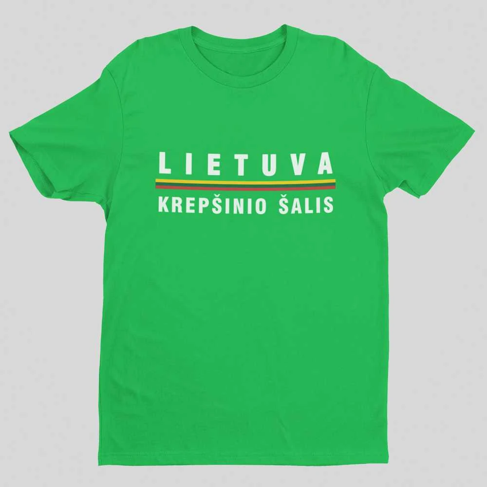 Marškinėliai "Lietuva - krepšinio šalis"