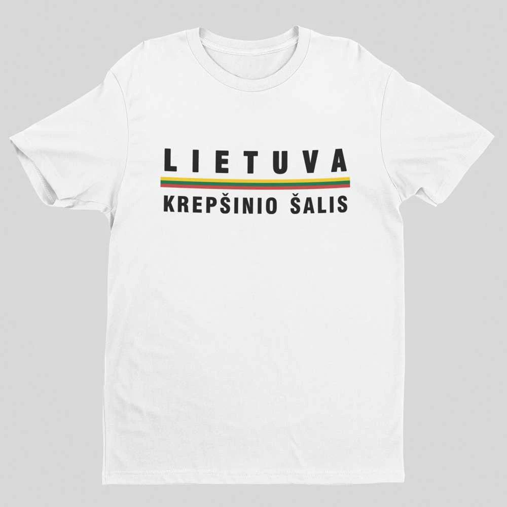Marškinėliai "Lietuva - krepšinio šalis"