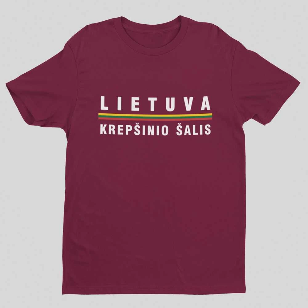 Marškinėliai "Lietuva - krepšinio šalis"