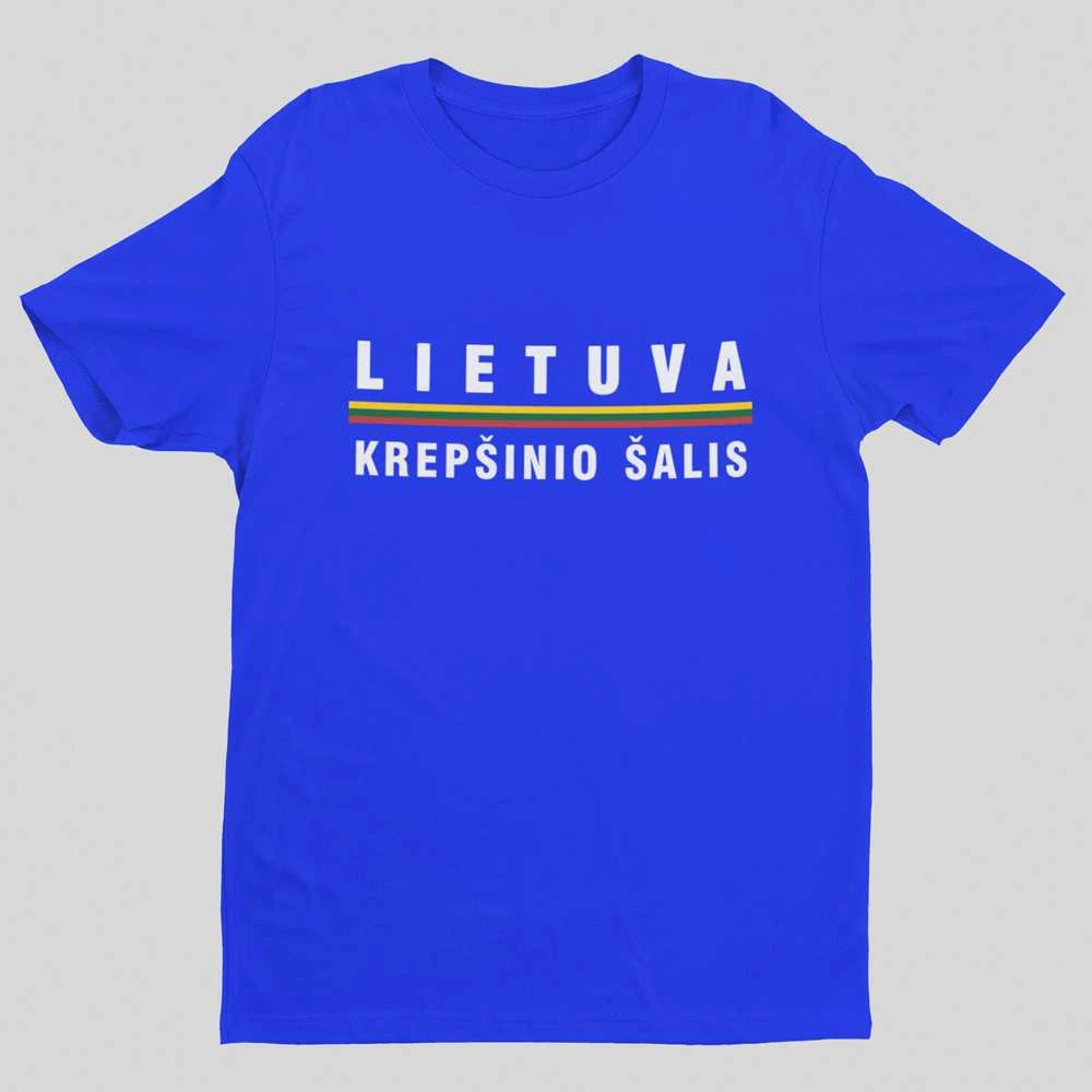 Marškinėliai "Lietuva - krepšinio šalis"