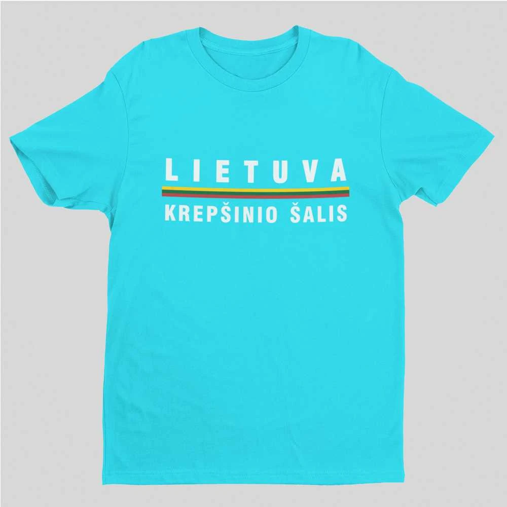 Marškinėliai "Lietuva - krepšinio šalis"