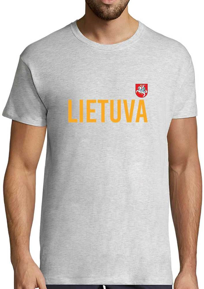 Marškinėliai "Lietuva su herbu"