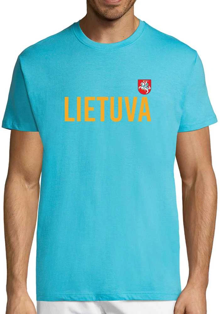 Marškinėliai "Lietuva su herbu"