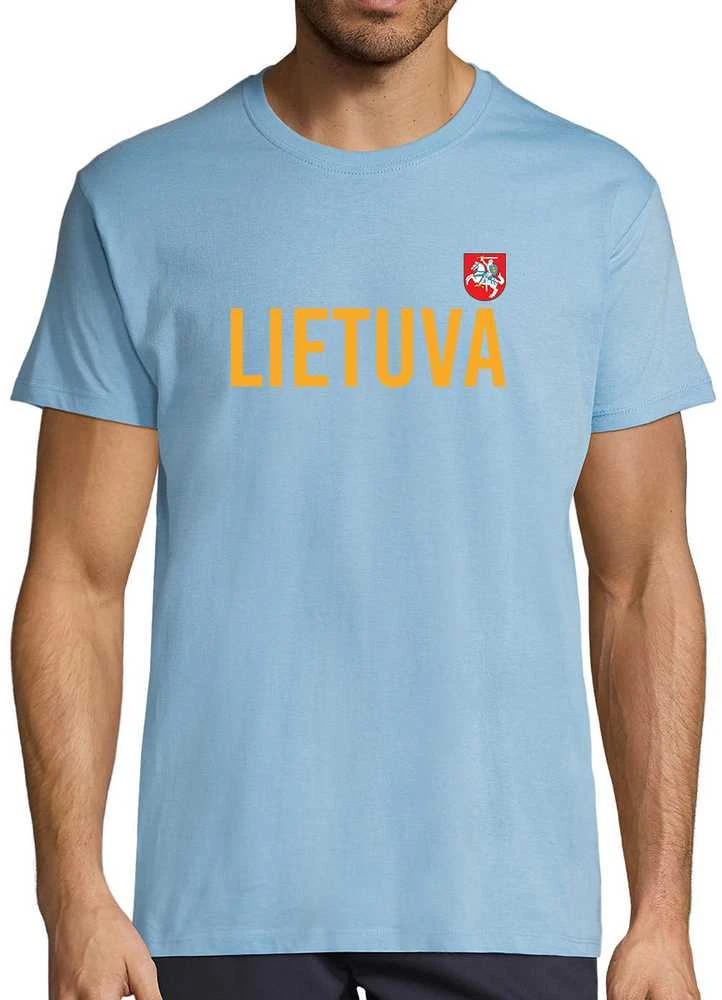 Marškinėliai "Lietuva su herbu"