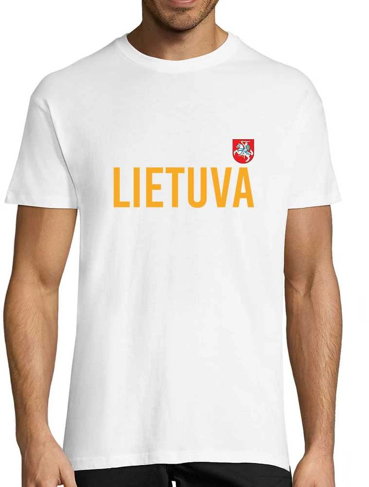Marškinėliai "Lietuva su herbu"