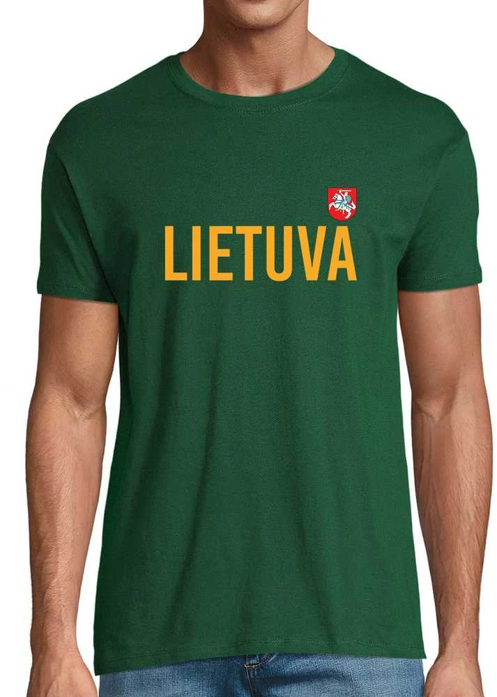 Marškinėliai "Lietuva su herbu"