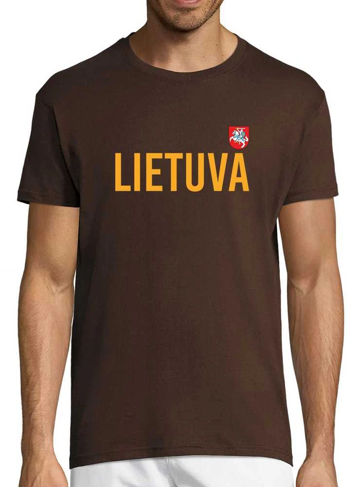 Marškinėliai "Lietuva su herbu"