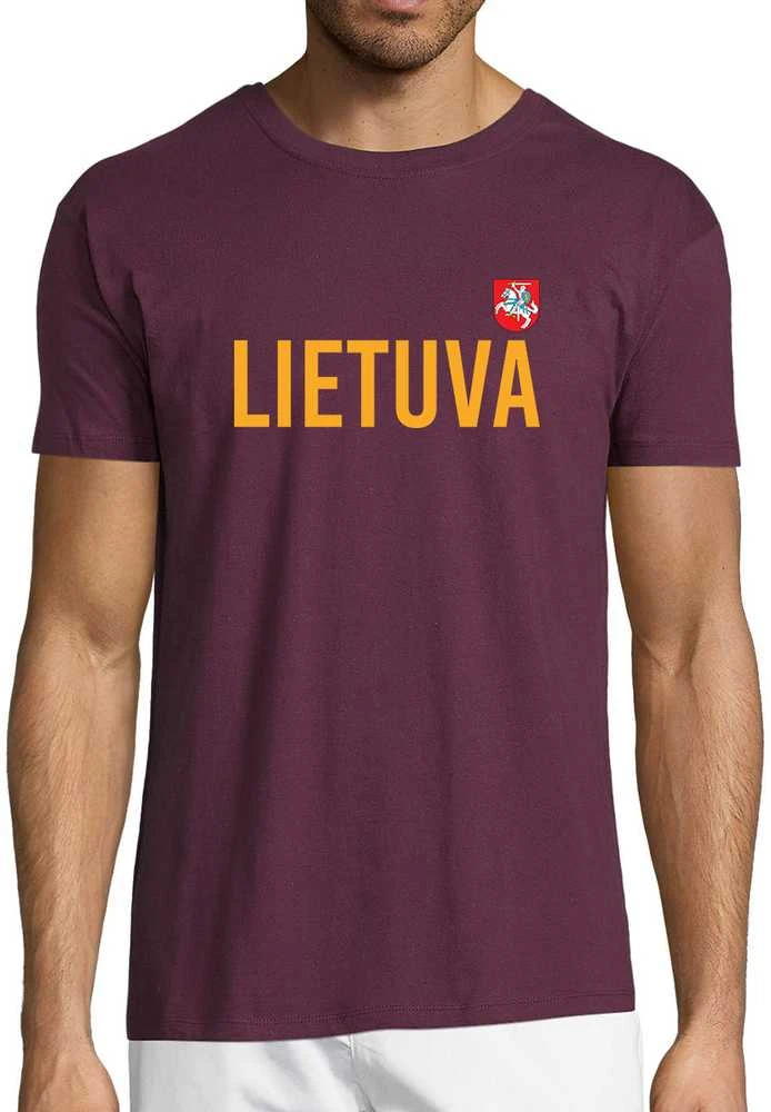 Marškinėliai "Lietuva su herbu"
