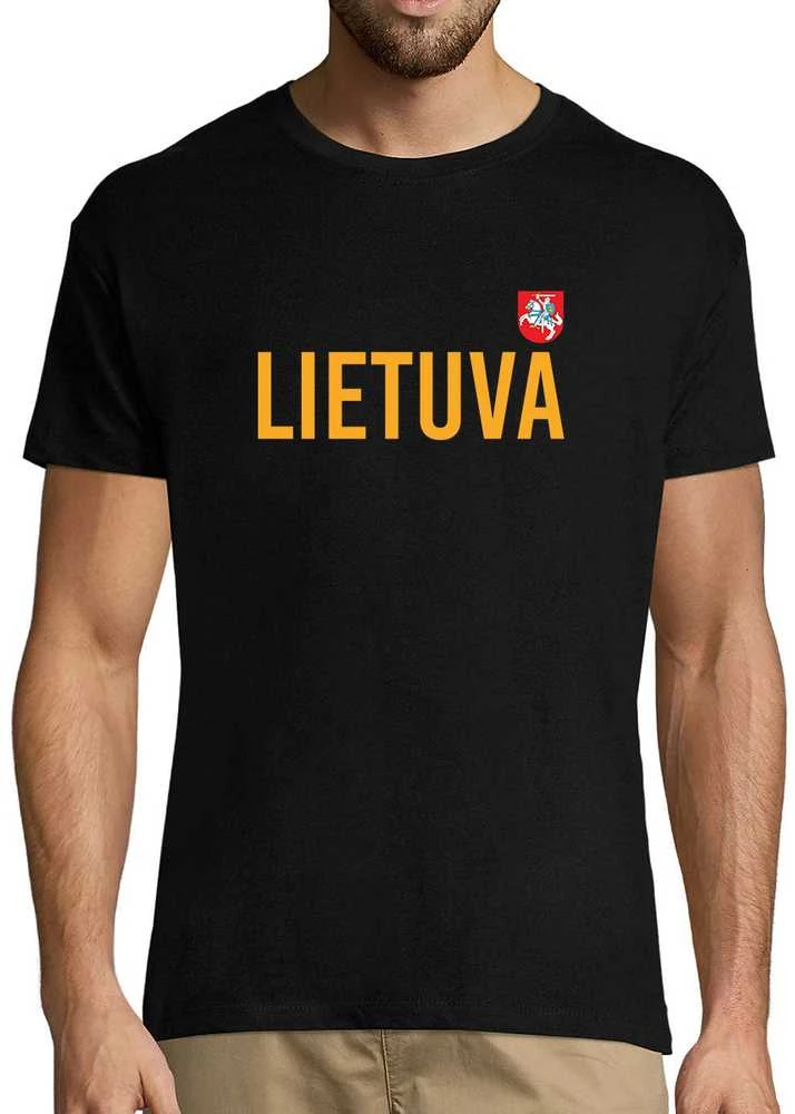 Marškinėliai "Lietuva su herbu"