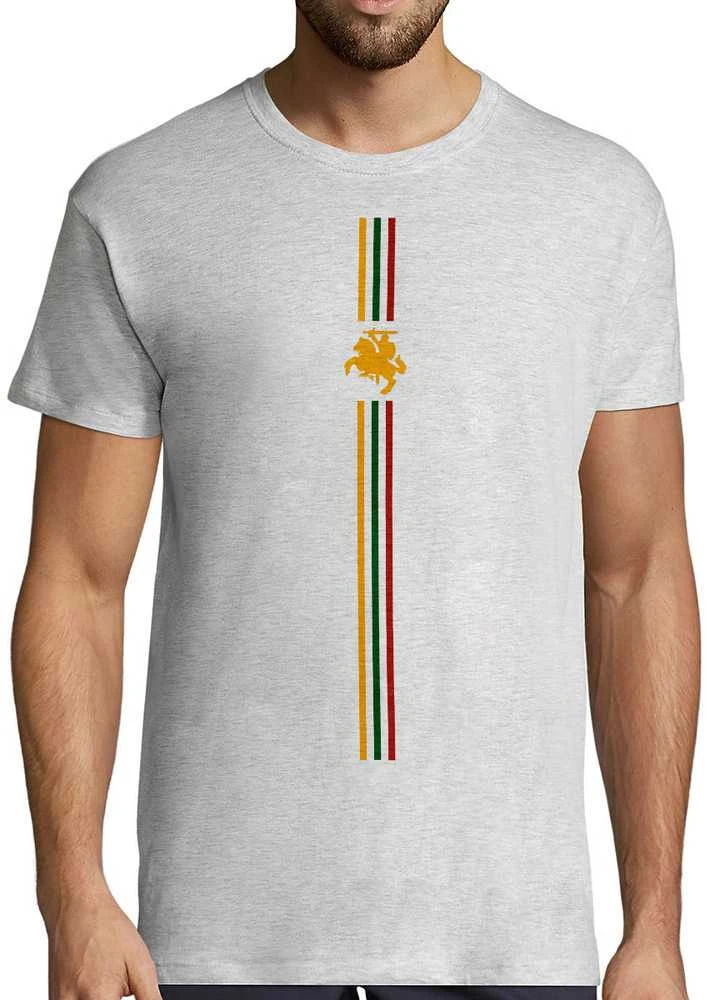 Marškinėliai "Lietuvos trispalvė ir vytis"
