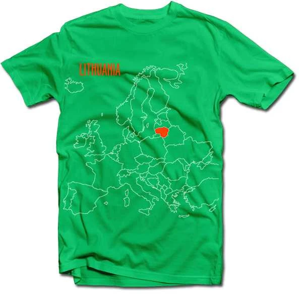 Marškinėliai "Lithuania"