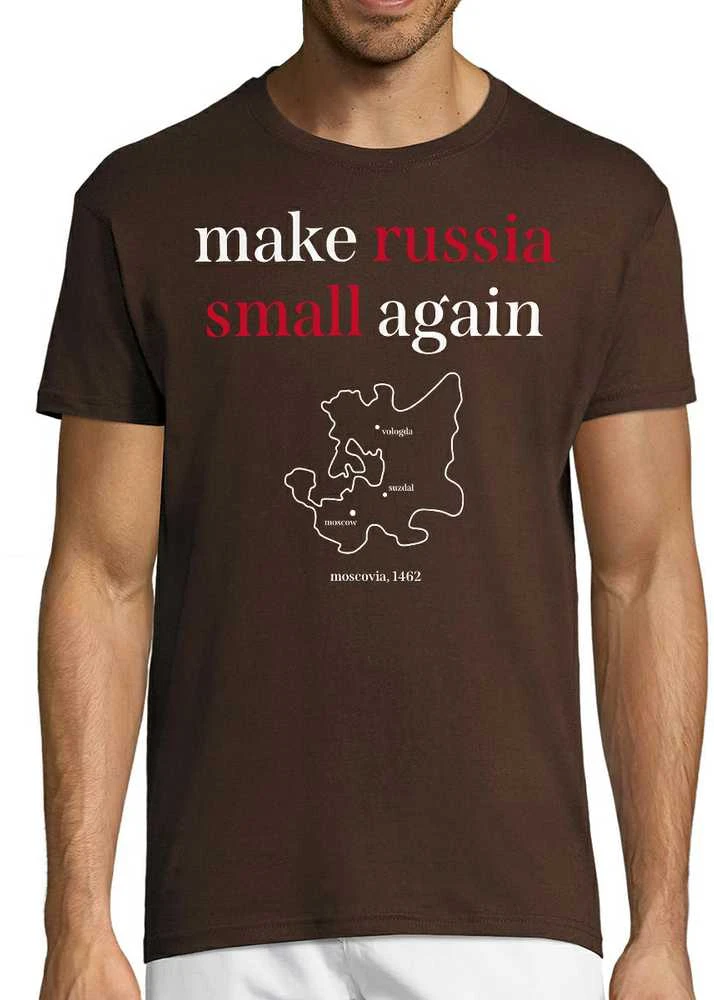 Marškinėliai "Make Russia small again"