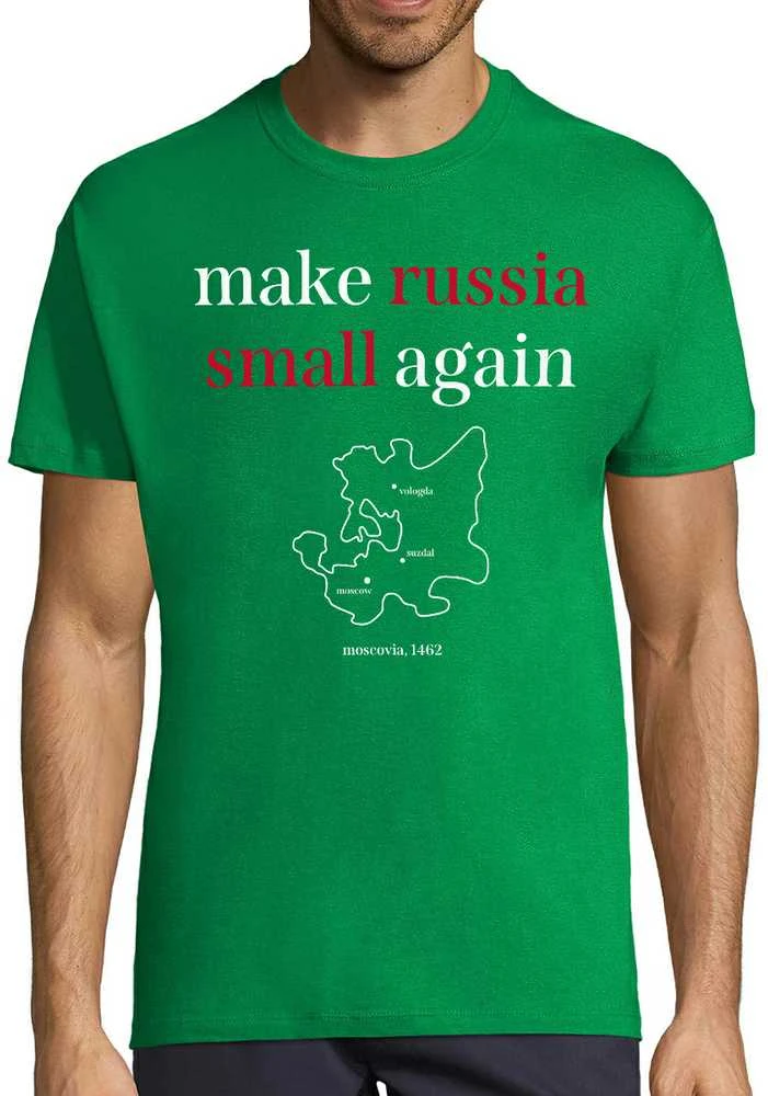 Marškinėliai "Make Russia small again"