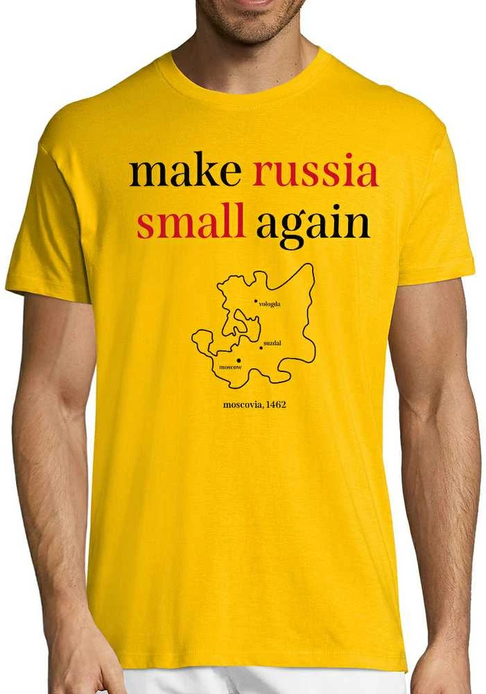 Marškinėliai "Make Russia small again"