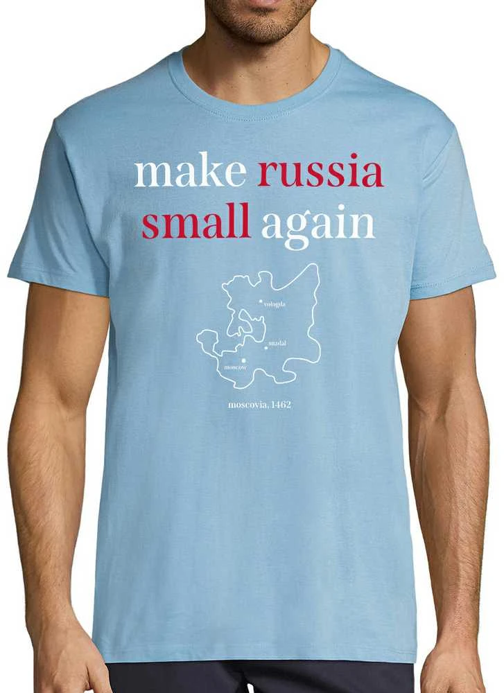 Marškinėliai "Make Russia small again"