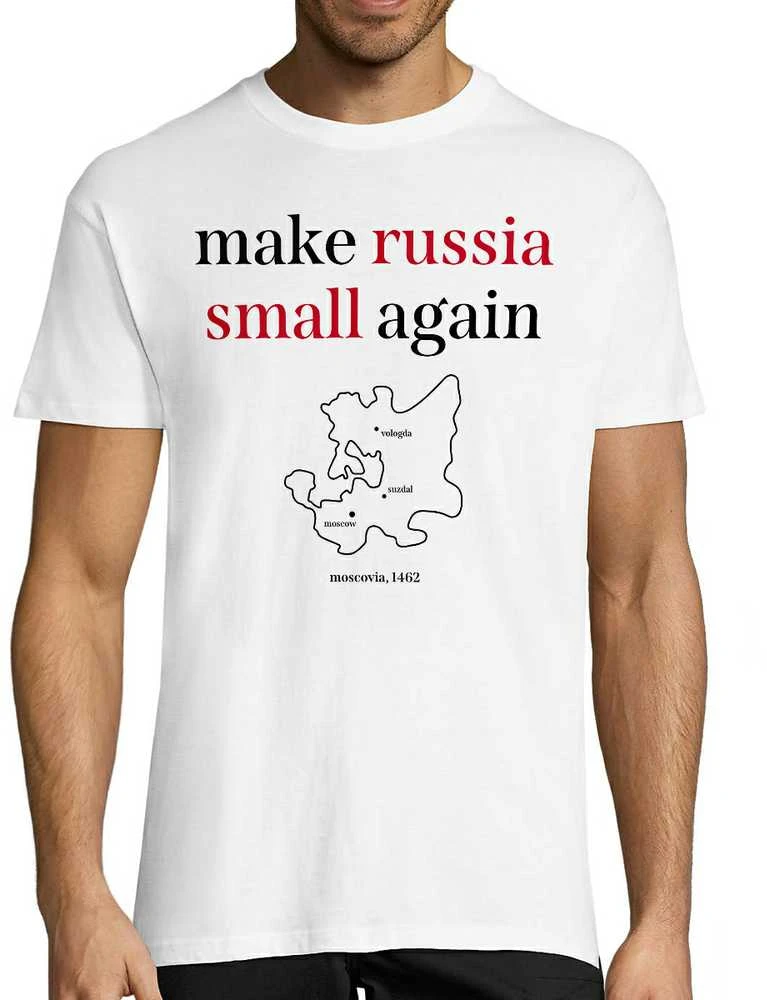 Marškinėliai "Make Russia small again"