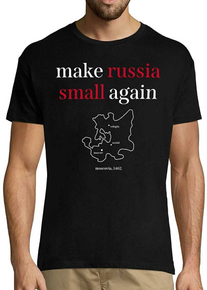 Marškinėliai "Make Russia small again"