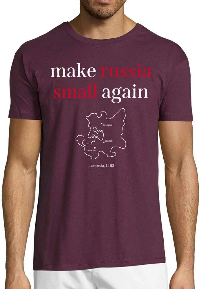 Marškinėliai "Make Russia small again"