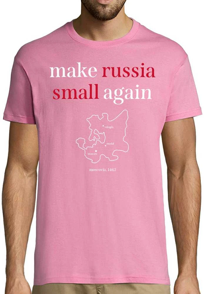 Marškinėliai "Make Russia small again"