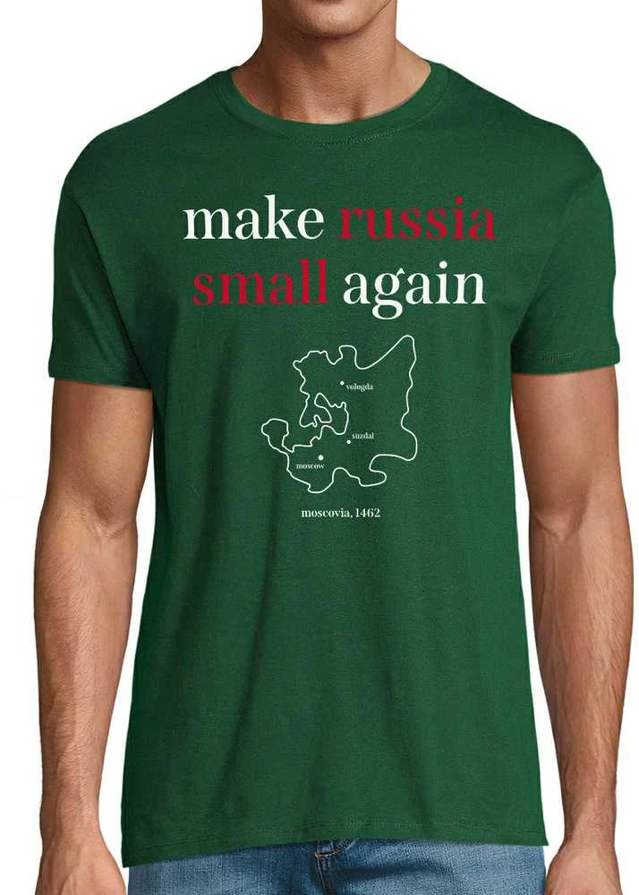 Marškinėliai "Make Russia small again"