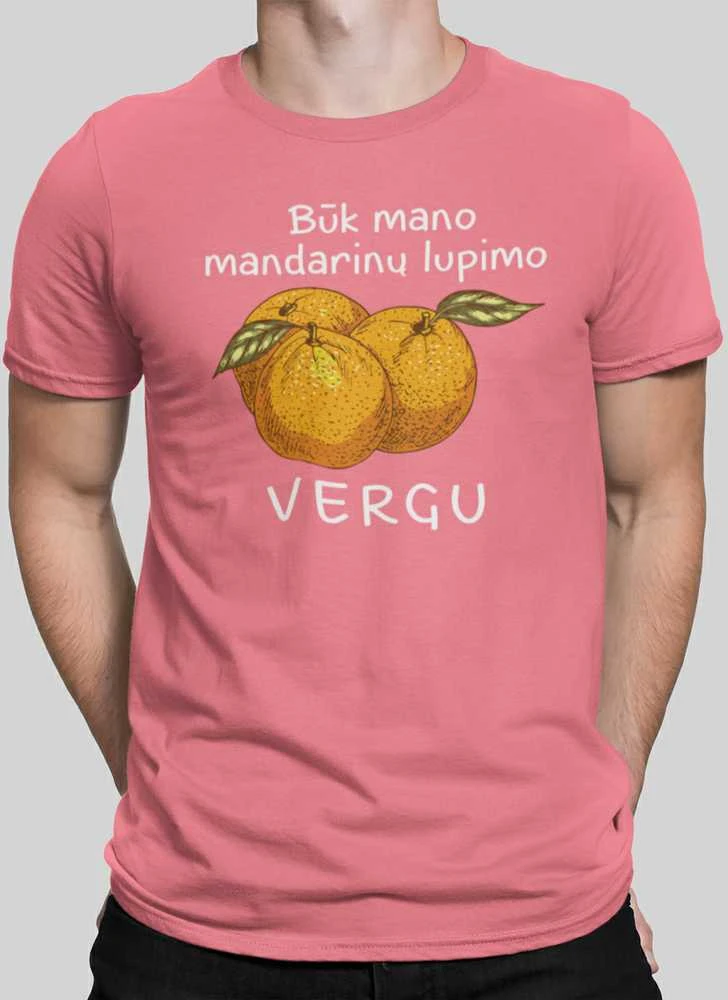 Marškinėliai "Mandarinų vergas"
