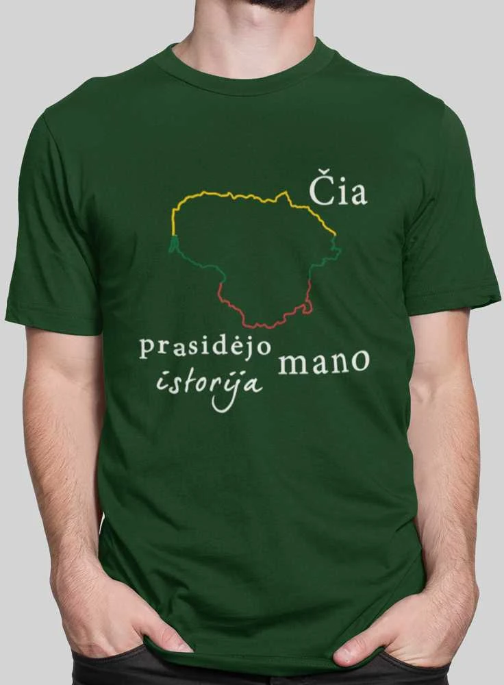 Marškinėliai "Mano istorija - Lietuva"