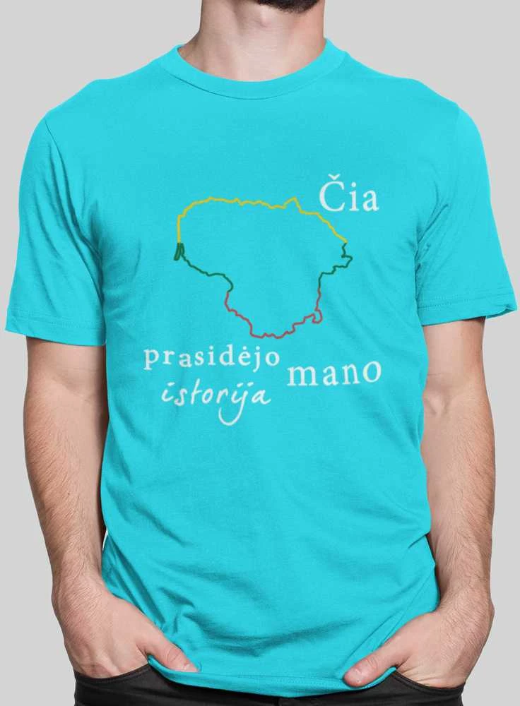 Marškinėliai "Mano istorija - Lietuva"