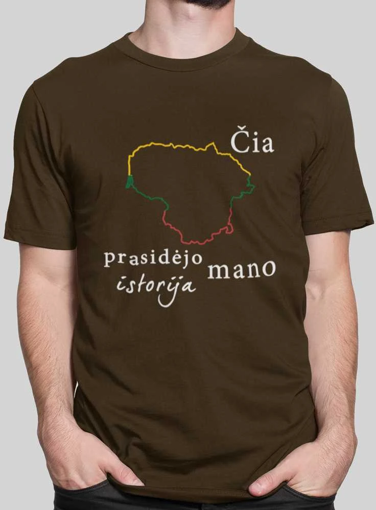 Marškinėliai "Mano istorija - Lietuva"