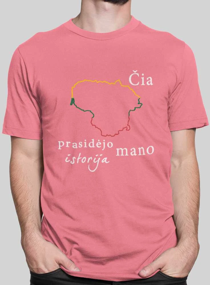 Marškinėliai "Mano istorija - Lietuva"