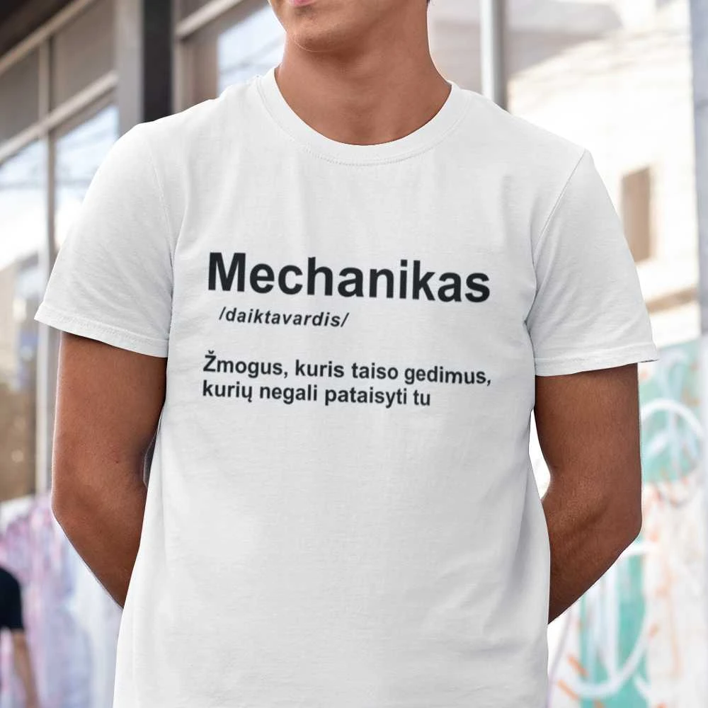 Marškinėliai "Mechanikas"