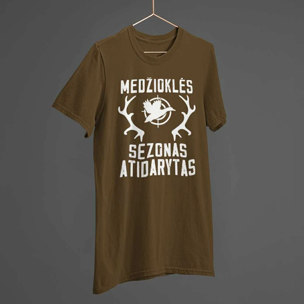 Marškinėliai "Medžioklės sezonas atidarytas"