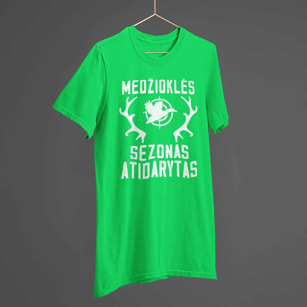 Marškinėliai "Medžioklės sezonas atidarytas"