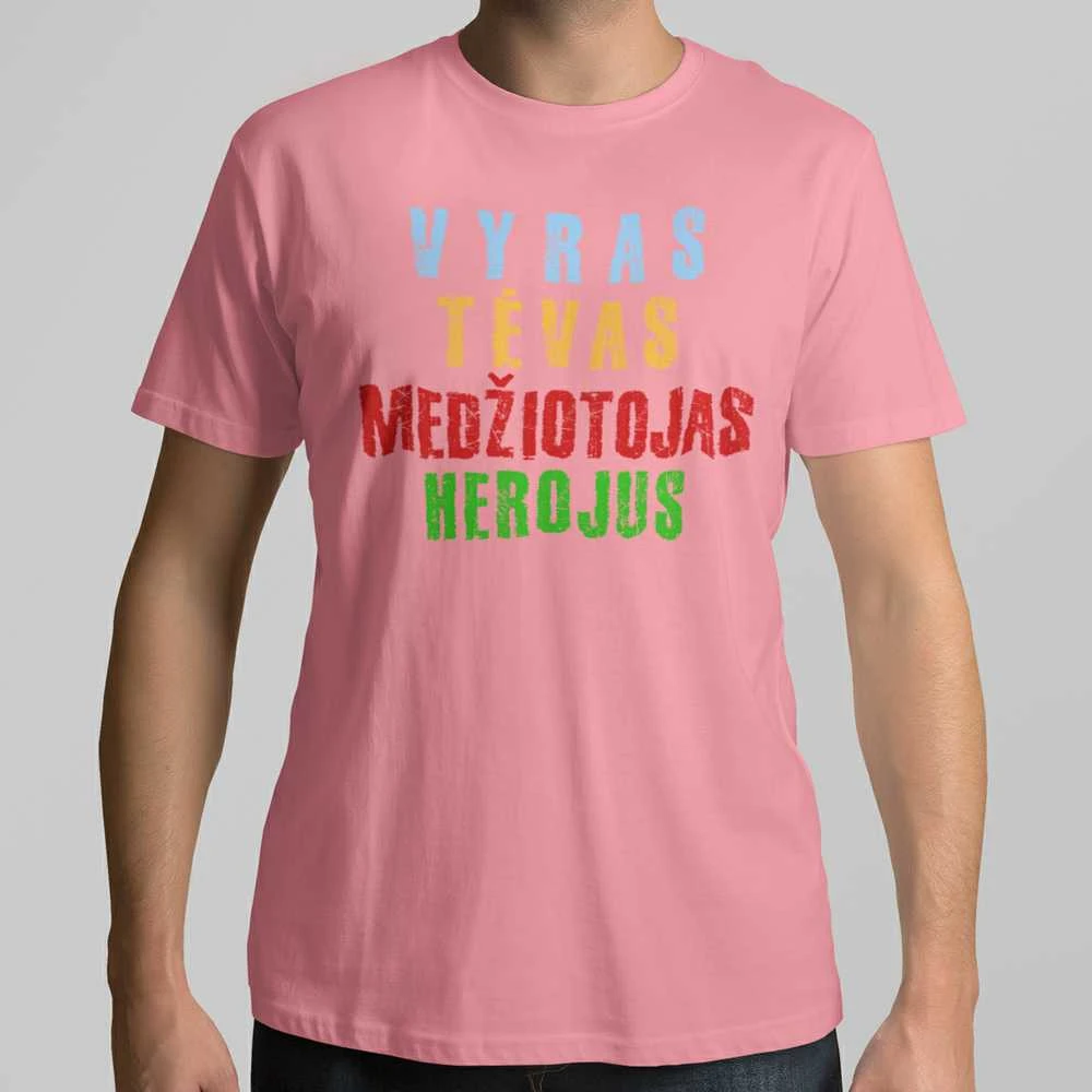 Marškinėliai "Medžiotojas - herojus"