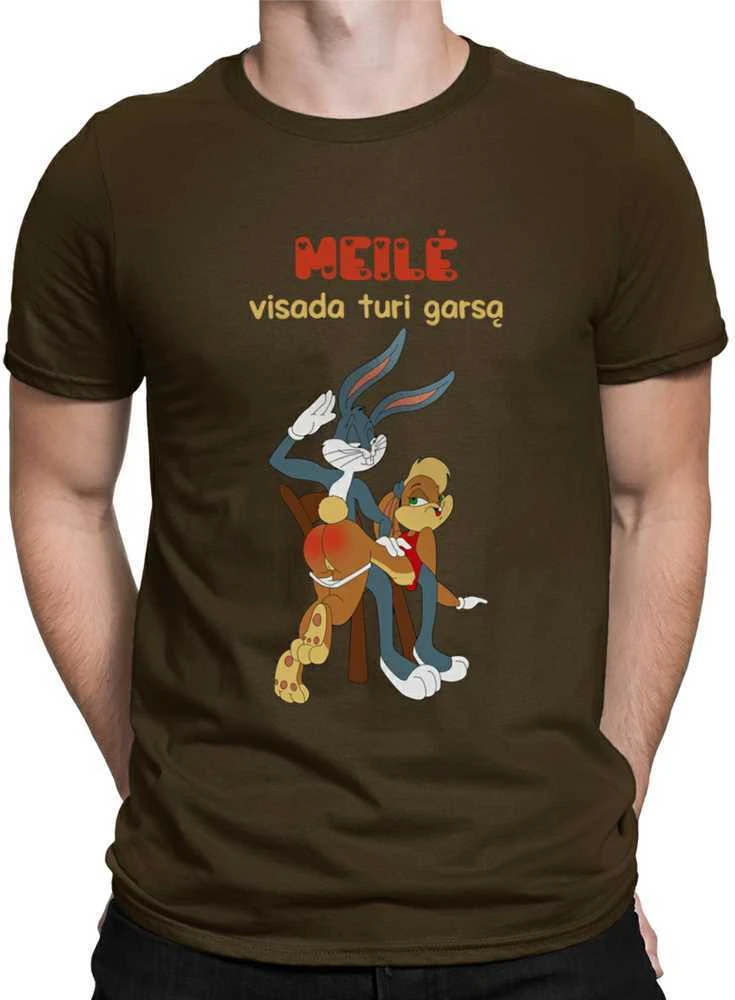 Marškinėliai "Meilė visada turi garsą"
