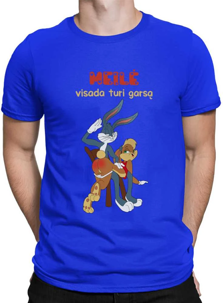Marškinėliai "Meilė visada turi garsą"
