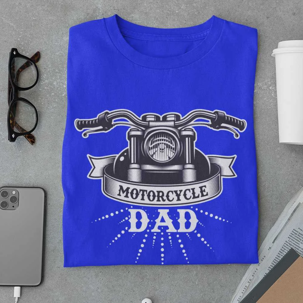 Marškinėliai "Motorcycle dad"