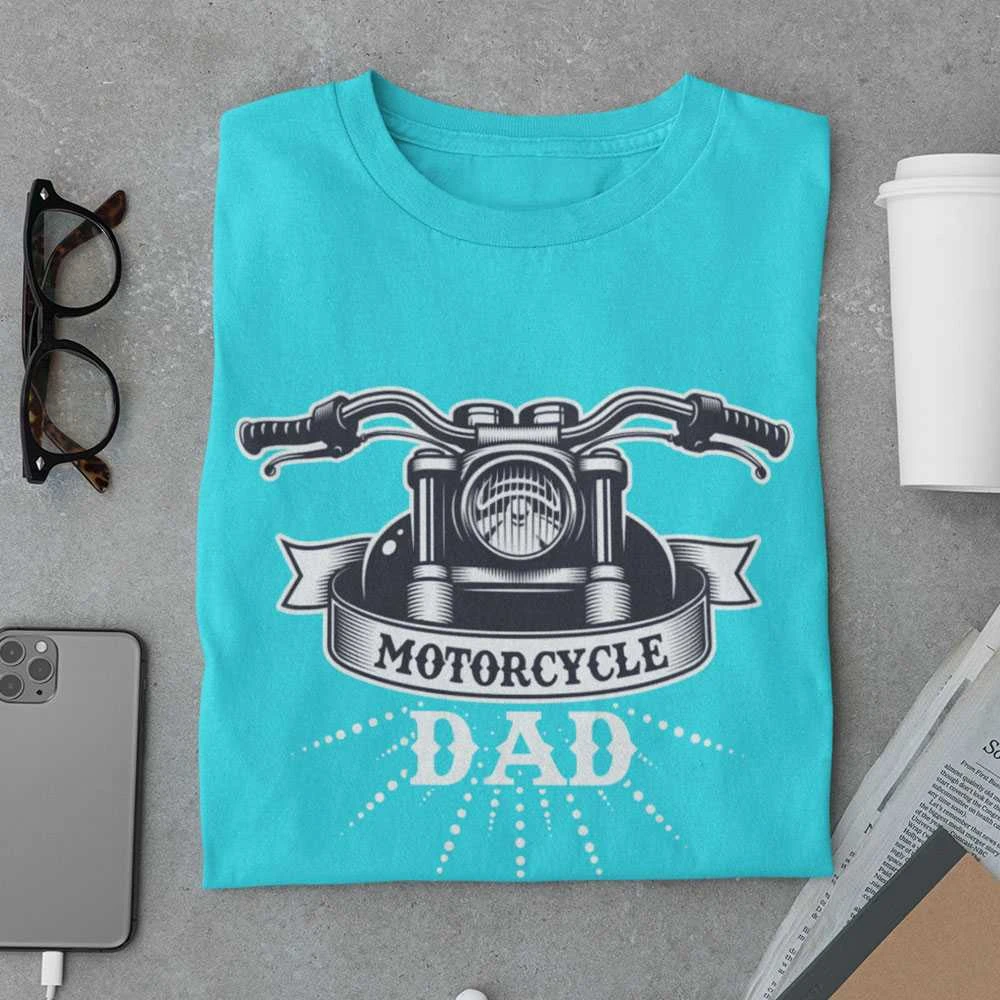 Marškinėliai "Motorcycle dad"