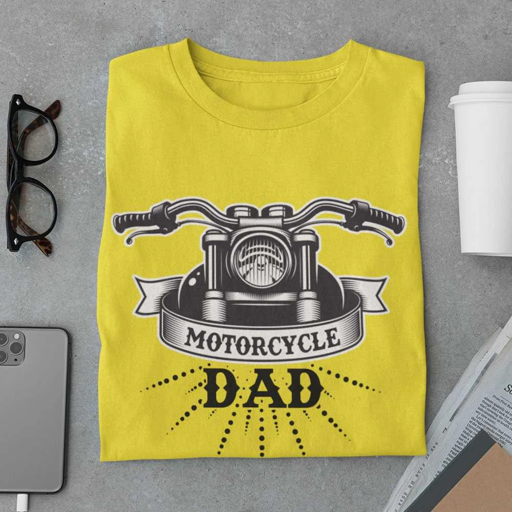 Marškinėliai "Motorcycle dad"