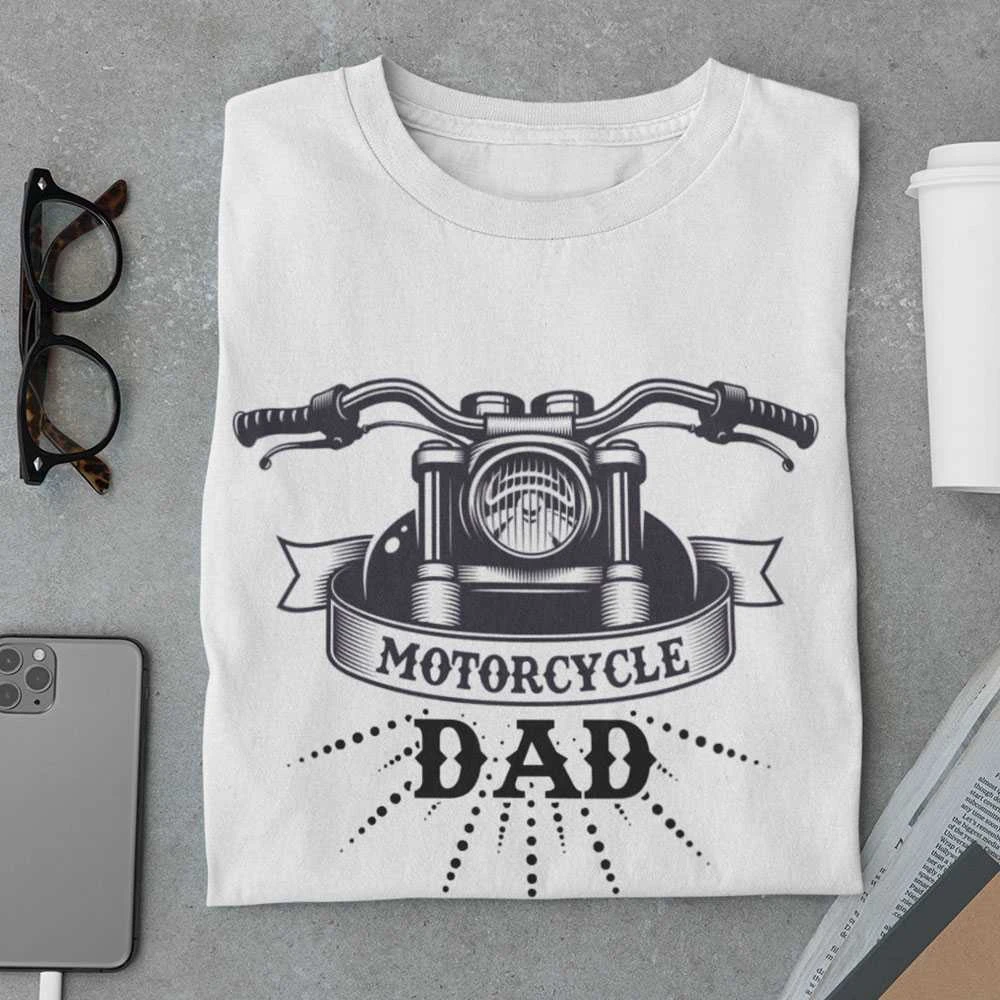 Marškinėliai "Motorcycle dad"