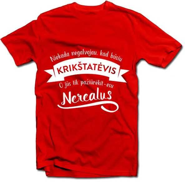 Marškinėliai "Nerealus krikštatėvis"