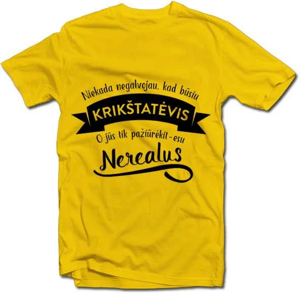 Marškinėliai "Nerealus krikštatėvis"