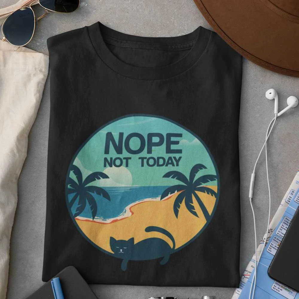 Marškinėliai "NOPE. Not today"