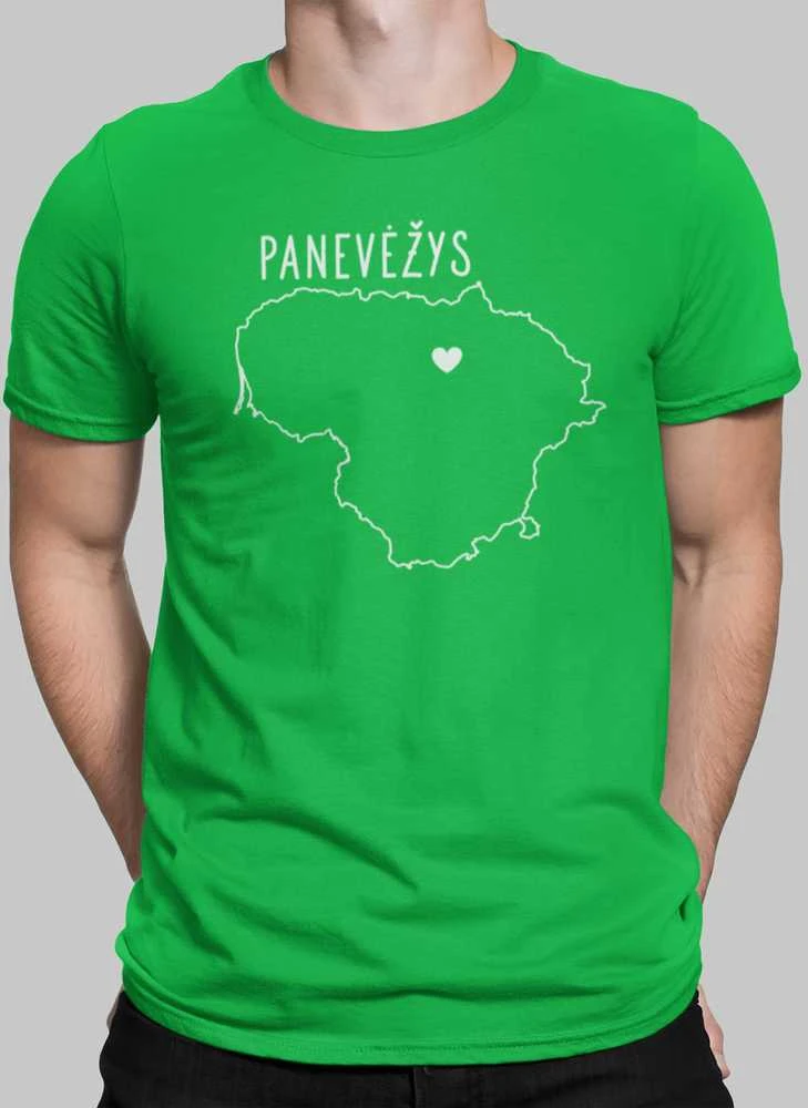 Marškinėliai "Panevėžys - širdis"