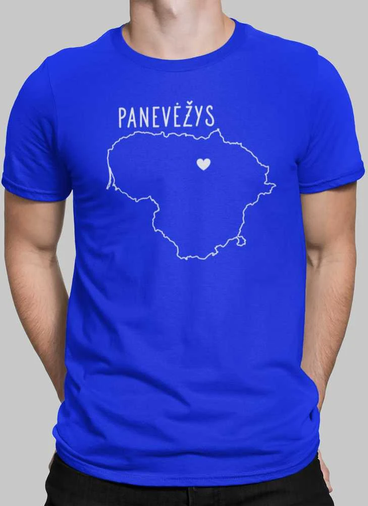 Marškinėliai "Panevėžys - širdis"