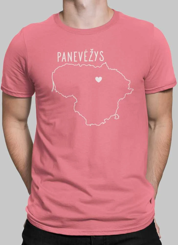 Marškinėliai "Panevėžys - širdis"