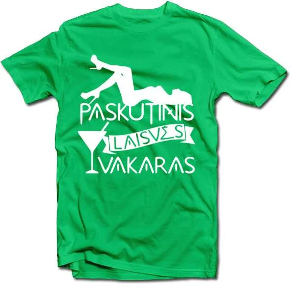 Marškinėliai "Paskutinis laisvės vakaras"